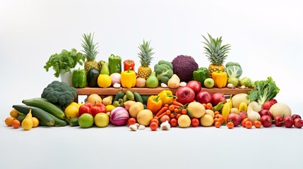 a group of colorful vegetables