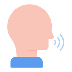 Gossip Flat Multicolor Icon