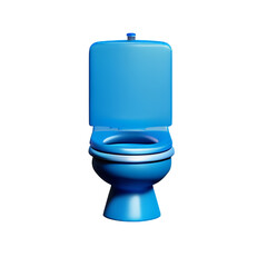 3D flush toilet
