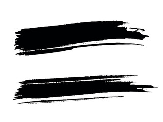 Vector paint brush spot Hand painted background Ink scribble dab clipart