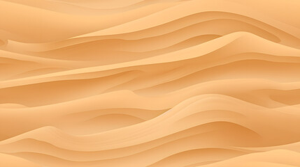 Seamless abstract wavy pattern of rippled desert sand under sunlight