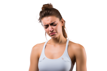 crying female jewe with tank top