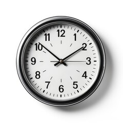 Wall Clock isolated on white background