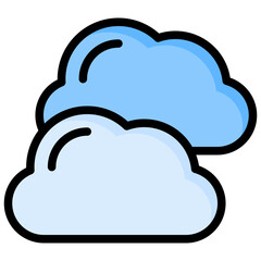 Abstract Outline Color Icon