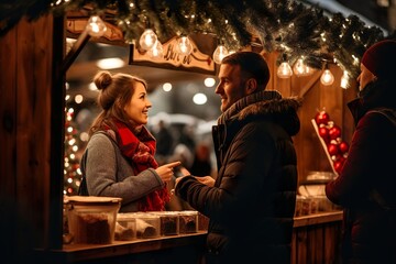 Festive European Christmas Fair Candid Shots