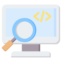 Programming Language Flat Icon