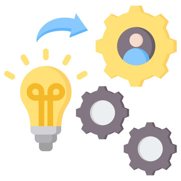 Implementation System Flat Icon