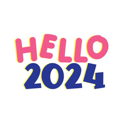 Happy New Year Groovy Design