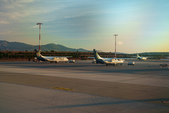 Athens, Greece - 14.06.2023: Athens International Airport Eleftherios Venizelos. Editorial Use.