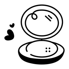 Obraz premium Face Powder 