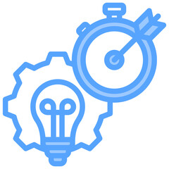 Functional Unit Blue Icon