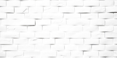 白いレンガでできた壁面
