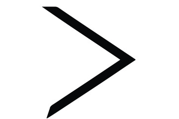 Arrow Icon on white Background. Arrow logo. Arrow logo and icon . Vector illustration.