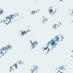 seamless hand-drawn background with snowflakes