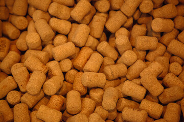 champagne corks and wine background texture