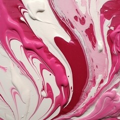 Peinture abstraite dans le style du pigment tourbillonné