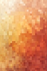 Fototapeta premium Fond orange style pixel art
