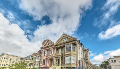 Fototapeta premium Clouds over world famous Painted Ladies