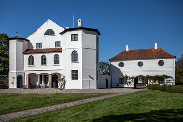 Fototapeta na wymiar Brundlund Castle is a royal danish Residence