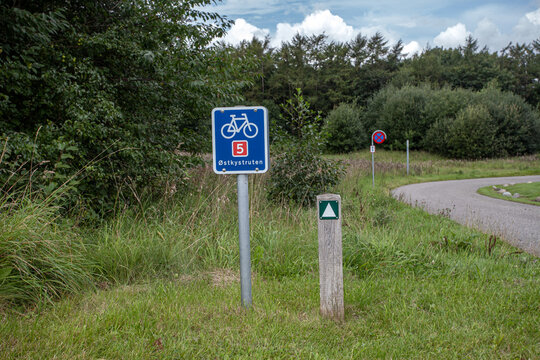 Oestkystruten - sihn for the Eastcoast Cycleroute