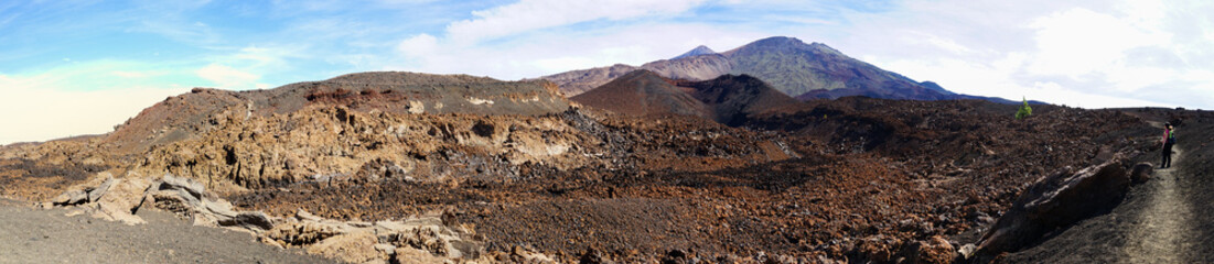 Teide volcano panoramic view, Tenerife, Canaries, Spain