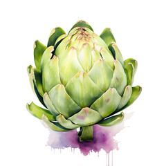 Fototapeta premium artichoke isolated on white png