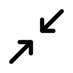 shrink line icon