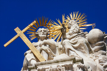 Obraz premium Dreifaltigkeitssäule in Budapest