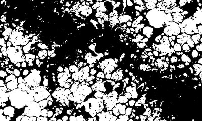 Grunge detailed black abstract texture. Vector background..