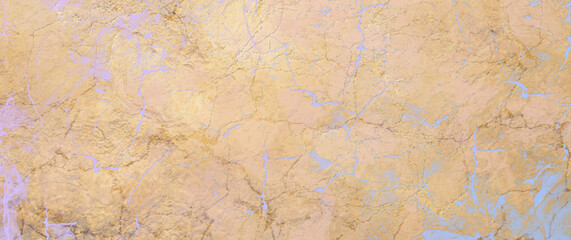 Vintage old stone vector texture. Abstract aged painting background for cover design, poster, flyer, cards, poster. Dirty old surface. Painted gold backdrop.