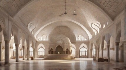 Fototapeta premium interior of a mosque country