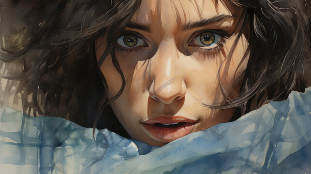 Soulful Gaze: Intense Human Narrative, Generative AI