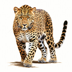 Leopard Clipart isolated on white background