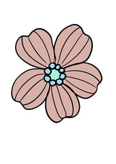 illustration of a flower