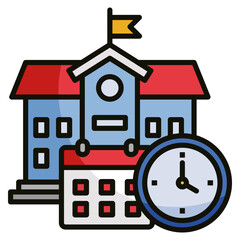 Clock Icon Element For Design