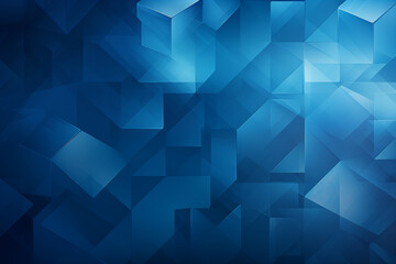 Obraz premium abstract blue background with triangles