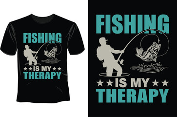 Fishing T Shirt Design Template