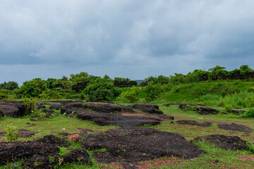 Views of the Chapora fort, Goa