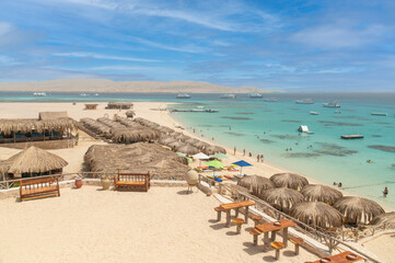 Hurghada islands beaches in Egypt