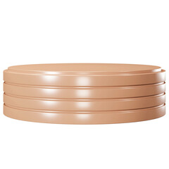 Minimalist Skincare Platform Mockups Ideal for Professional Product Showcases