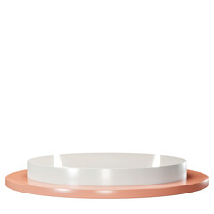 Minimalist Skincare Platform Mockups Ideal for Professional Product Showcases