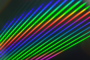 Photos from CDs and the reflection of light that causes rainbows.