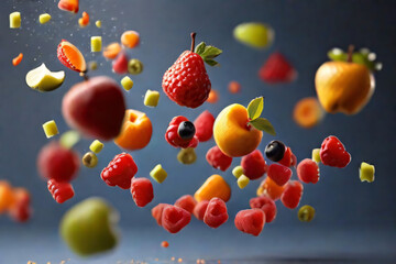 Fruchtsalat - Powered by Adobe