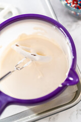 Red White and Blue Chocolate Covered Pretzel Twists