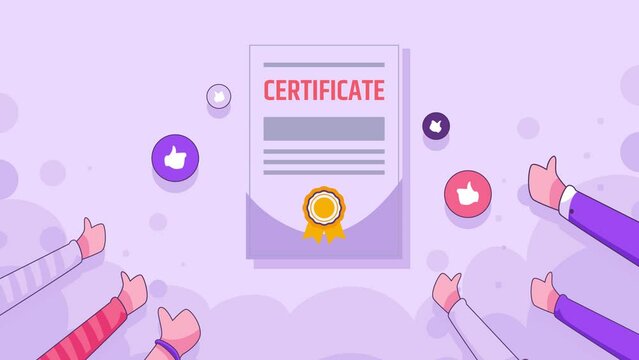 Giving likes to certification - approving qualification