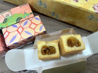 大倉のパイナップルケーキ断面