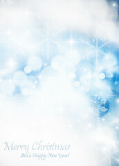bokeh holiday background for Christmas