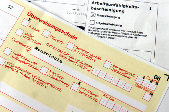 &Uuml;berweisung in die Neurologie