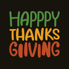 Fototapeta premium 2024 happy thankful t-shirt design
