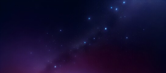 Fototapeta na wymiar Dark purple galaxy with stars.